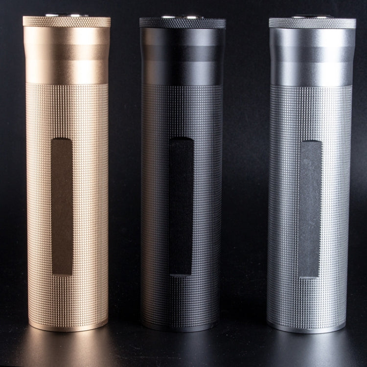 Metal Humidor Cigar Tube Humidifier Storage Bin Humidity