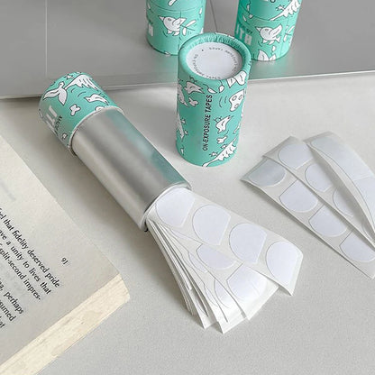 50pcs Double Sided Lingerie Clothes Tape Invisible Transparent Clothing Body Clear Tape Easy Tear Off For Women For Dress
