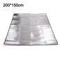 New Thermal Camping Mat Ultralight Waterproof Insulation Foam Foil Mat Tent Footprint Reflecting Heat Sleeping Pad Outdoor