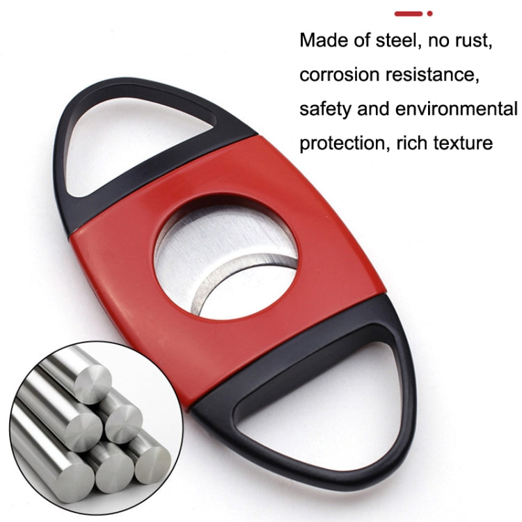 Portable Metal Thickened Cigar Cutter Stainless Steel Tobacco