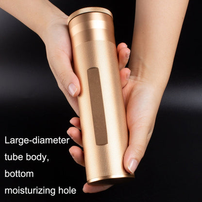 Metal Humidor Cigar Tube Humidifier Storage Bin Humidity