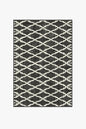 Soraya Trellis Black Rug